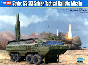 Soviet SS-23 Spider Tactical Ballistic Missile (Plastic model)