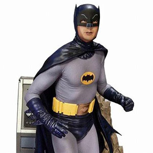 DCコミックス マケット ジオラマ/ アダム・ウェスト バットマン 1966 TVシリーズ : トゥ・ザ・バットモービル バットマン (完成品)