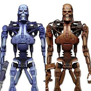 RoboCop Versus The Terminator/ Video Game 7inch Action Figure: End Skeleton 2PK (Completed)