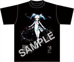 Hatsune Miku Racing Miku ver. 2014 T-Shirt (Anime Toy)