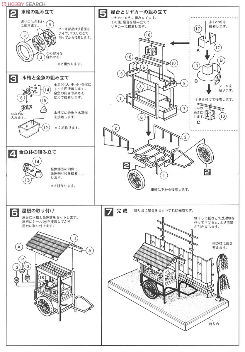 Goldfish Shop (Plastic model) Assembly guide2
