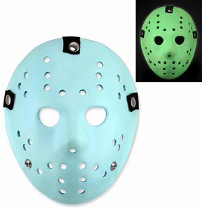Friday the 13th 1989 Video Game Appearance/ Jason Voorhees Mask Replica Glow in the Dark (Completed)
