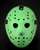 Friday the 13th 1989 Video Game Appearance/ Jason Voorhees Mask Replica Glow in the Dark (Completed) Item picture3