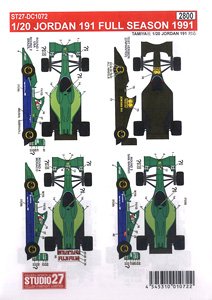 J191 1991 Full sponsor (デカール)