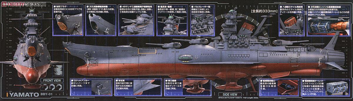 宇宙戦艦ヤマト2199 コスモリバースVer. (1/1000) (プラモデル) 商品画像5