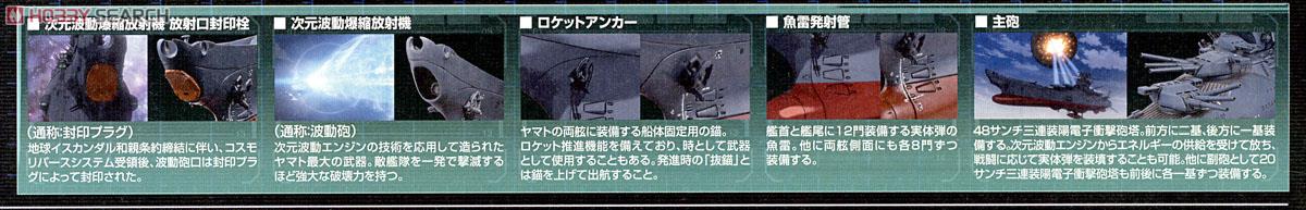 宇宙戦艦ヤマト2199 コスモリバースVer. (1/1000) (プラモデル) 解説2