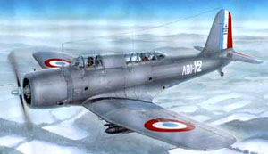 ヴォートV-156Fビンディケーター急降下爆撃機・仏海軍機 (プラモデル)