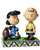 Enesco Peanuts Traditions/ Lucy Van Pelt & Charlie Brown Football Statue (Completed) Item picture1