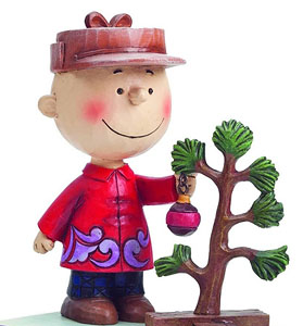 Enesco Peanuts Traditions/ Charlie Brown & Tree Statue (Completed)
