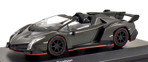Lamborghini Veneno Roadster (マットグレー) (ミニカー)