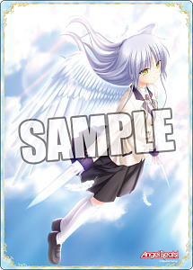 [Angel Beats!] B5 Clear Sheet [Angel] (Anime Toy)