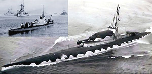 イギリス海軍 潜水艦 HMS M1 1924 (プラモデル)