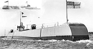 イギリス海軍 潜水艦 HMS M3 1928 (プラモデル)