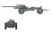 ドイツ K18 105mm カノン砲 (プラモデル) その他の画像1 サムネイル