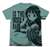 Gochumon wa Usagi Desu ka? Cocoa All Print T-shirt Sage Blue S (Anime Toy) Item picture1