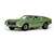 1971年 フォード マスタング スポーツルーフ (ミディアムグリーン) (ミニカー) 商品画像1