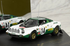 ランチアストラトス HFラリー - #14 S.Munari/M.Mannucci  (Winner Rallye Monte-Carlo 1975 ) (ミニカー)