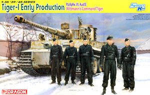 WWII German Tiger I Early Production `Michael Wittmann` (Plastic model)