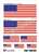 U.S. Flag (Print on Plastic Sheet) (Plastic model) Item picture1