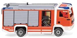 (HO) MAN TGL Fire Truck Rosenbauer AT LF (Model Train)