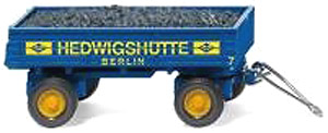 (HO) トレーラー 石炭積載 `Hedwigshutte` (鉄道模型)