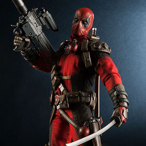 Marvel Comics - 1/6 Scale Fully Poseable Figure: Sideshow Sixth Scale Deadpool
