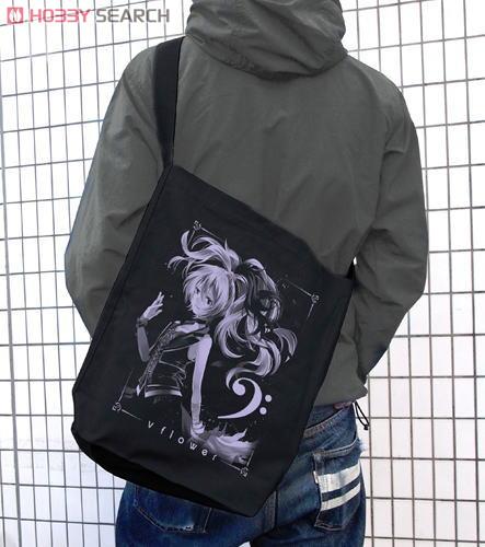v flower Shoulder Tote Bag Black (Anime Toy) Other picture1