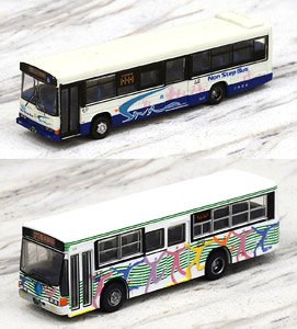 The Bus Collection Local Route Bus Trip of The Transit (Matsuzaka-Matsumoto Castle) (2-Car Set) (Model Train)