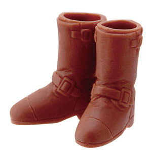 Soft Vinyl Engineer Boots (Camel) (Fashion Doll)