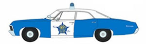 1967 Chevrolet Biscayne - City of Chicago Police Department (CPD) (ミニカー)