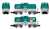 Bトレインショーティー タキ1000形 日本石油輸送色 (2両セット) (鉄道模型) その他の画像1