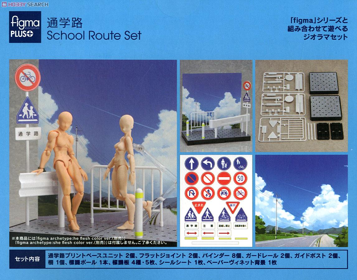 figmaPLUS: School Route Set (Unassembled Kit) Item picture6