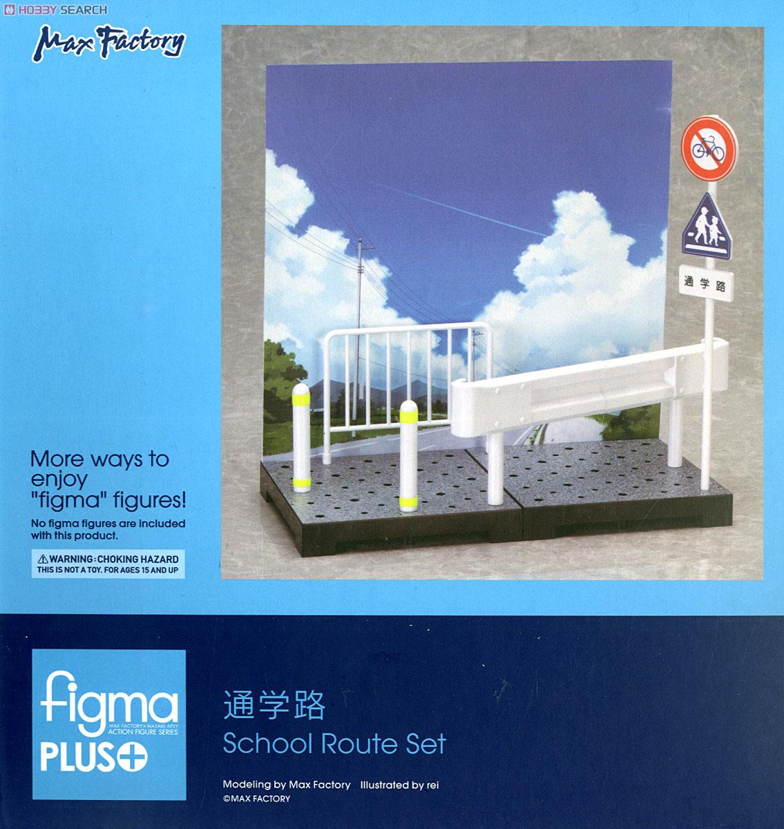 figmaPLUS: School Route Set (Unassembled Kit) Package1
