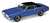 1970 フォード マーキュリー クーガー XR7 (ブルー/ブラック) (ミニカー) 商品画像1