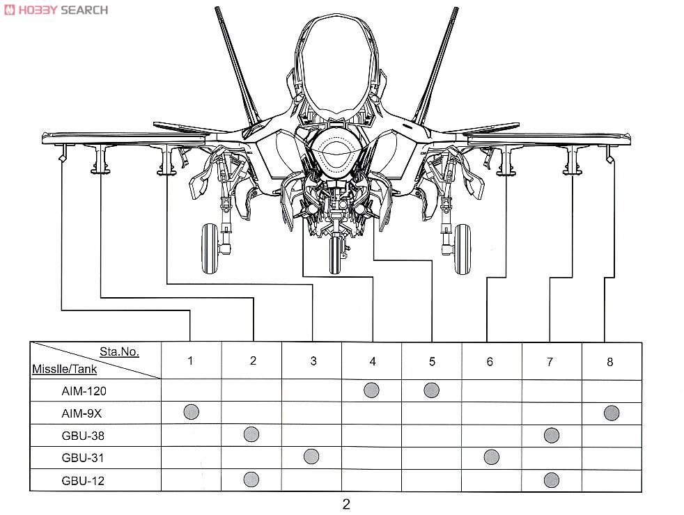 F-35B ライトニングII Ver.2.0 (プラモデル) 設計図13
