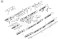 アメリカ海軍 航空母艦 CV-5 ヨークタウン 1943年 (プラモデル) 設計図6 モーダル サムネイル