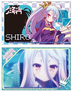 No Game No Life IC Card Sticker Set Shiro (Anime Toy)