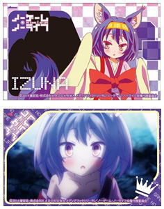 No Game No Life IC Card Sticker Set Izuna (Anime Toy)