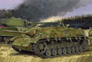 WW.II ドイツ軍 IV号駆逐戦車L/48 1944年7月生産型 マジックトラック付き (プラモデル)