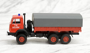 Kamaz 5320 キャンバストレーラー `Fire department` (完成品AFV)