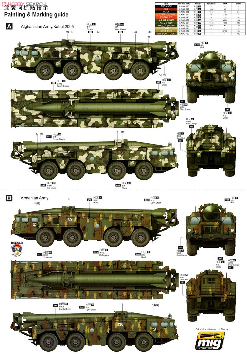 ソビエト軍 SS-1D スカッドB型 (プラモデル) 塗装3