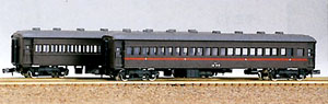 J.N.R. Passenger Car Type SUHA32 Coach Two Car Set (Unassembled Kit) (Model Train)