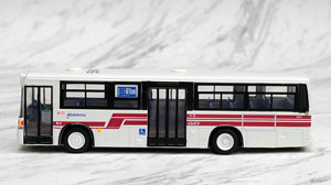 16番(HO) 西日本鉄道 一般路線バス 赤バス [400番 甘木営業所行き] 5847号車 (鉄道模型)