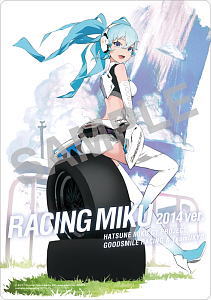 Hatsune Miku Racing ver.2014 Mouse Pad 3 (Anime Toy)