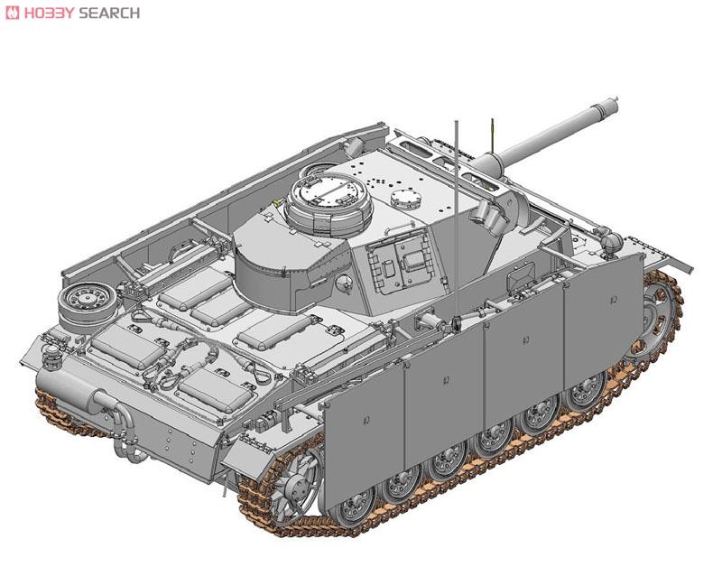 WW.II ドイツ軍 III号戦車 (FI) M型 火炎放射戦車 w/シュルツェン (プラモデル) その他の画像2