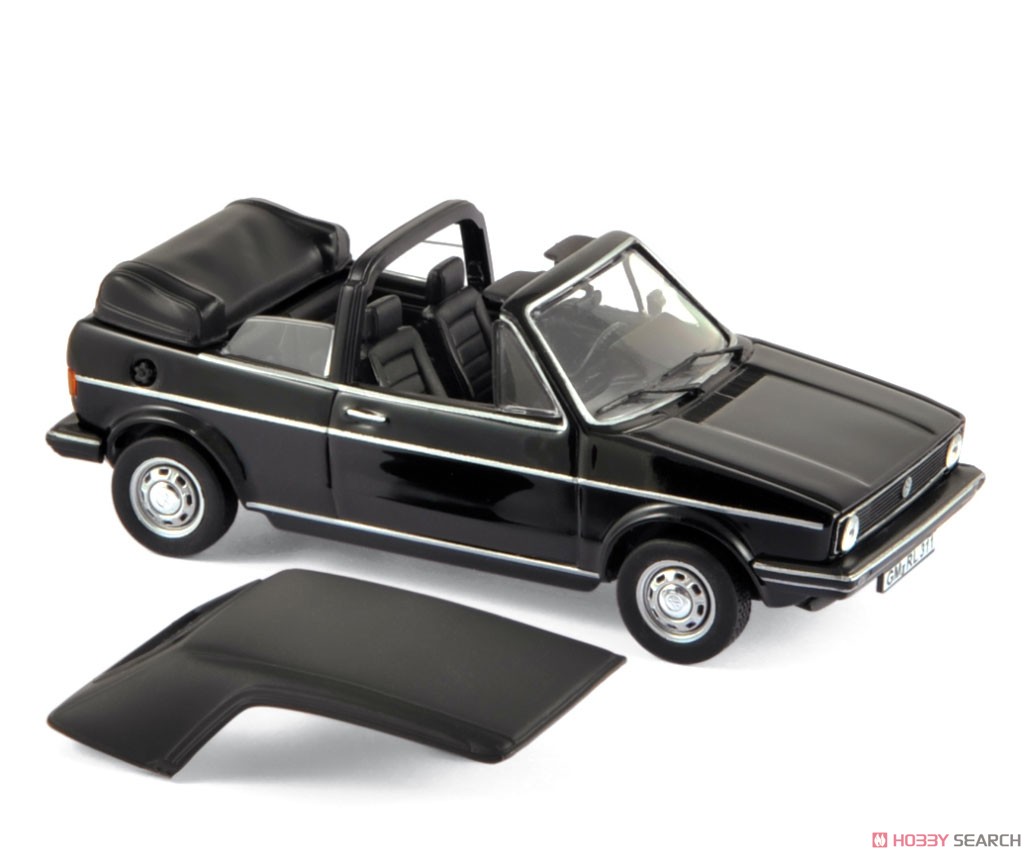 VW ゴルフ カブリオレ 1981 ブラック (ミニカー) 商品画像1