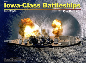 US Navy Battleship Iowa Class On Deck (Hard Cover) (Book)