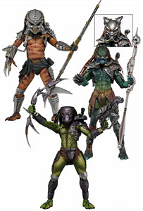 Predator / 7 inch Action Figure Series 13: (3set) (Completed)