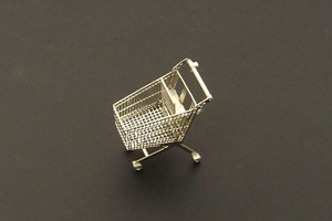 Shopping cart Etching Parts (Plastic model)