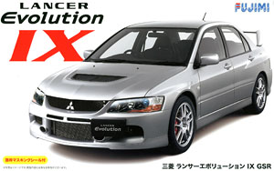Mitsubishi Lancer Evolution IX GSR w/Window Frame Masking (Model Car)